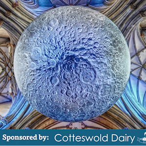 Museum of the Moon at Tewkesbury Abbey